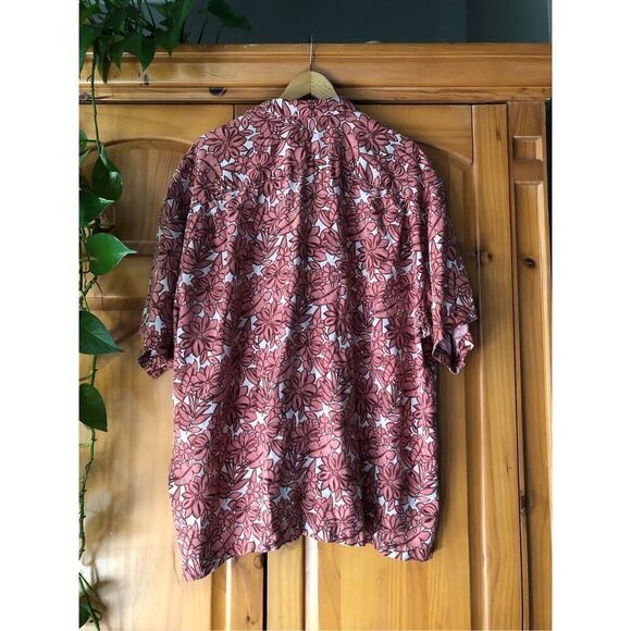 Tommy Bahama Silk  Short Sleeve Button Up Hawaiian Shirt Size XXL - Picture 5 of 9